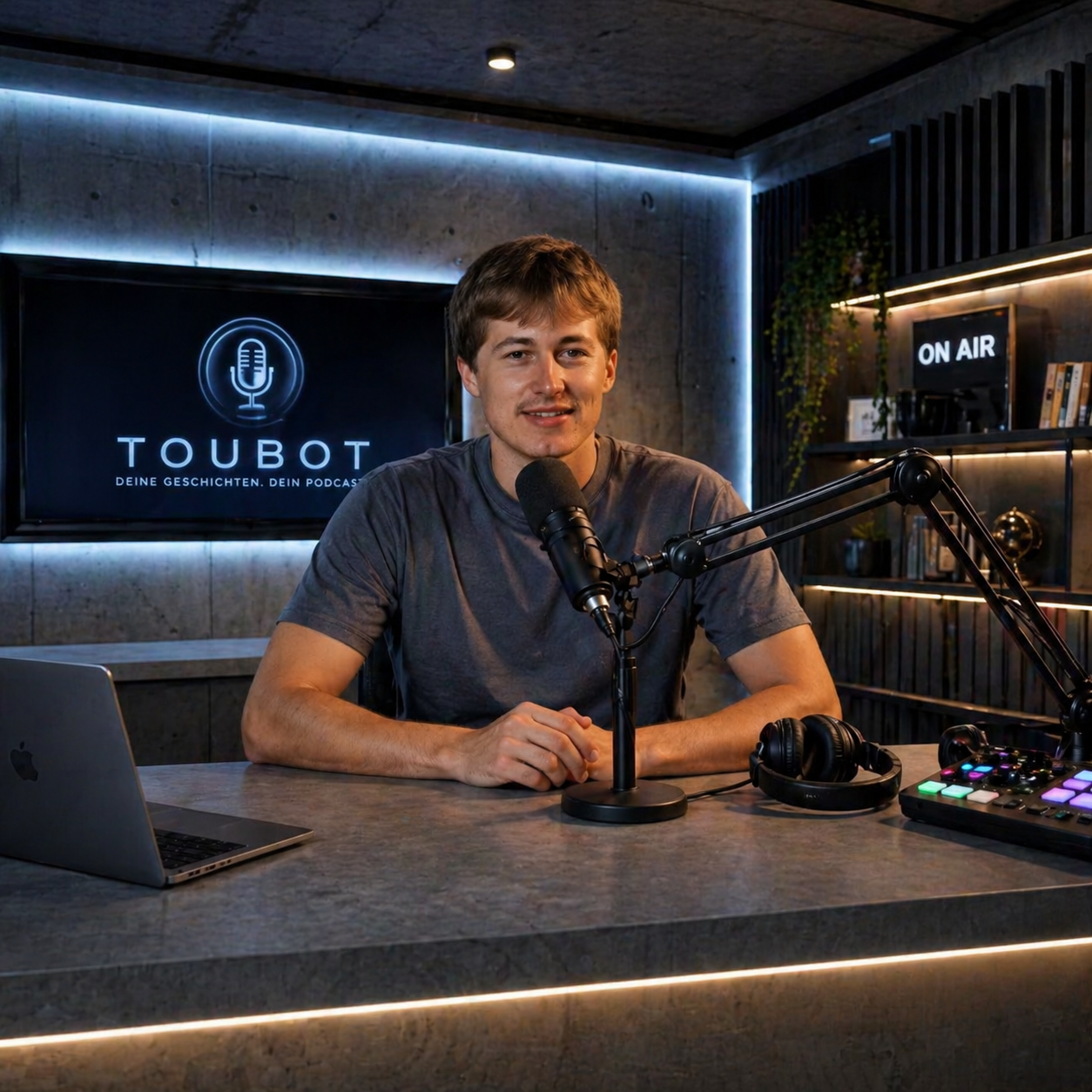 Toubot Geschichten mit Bild und Audio